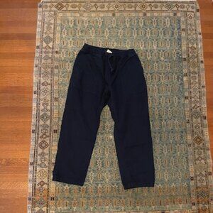 Men's Navy Casual Drawstring Pants